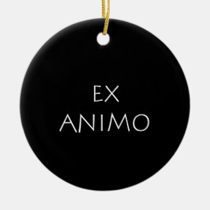 Ex animo ceramic tree decoration