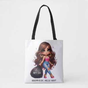 Ex boyfriend , ex husband , funny , ex’s humour tote bag
