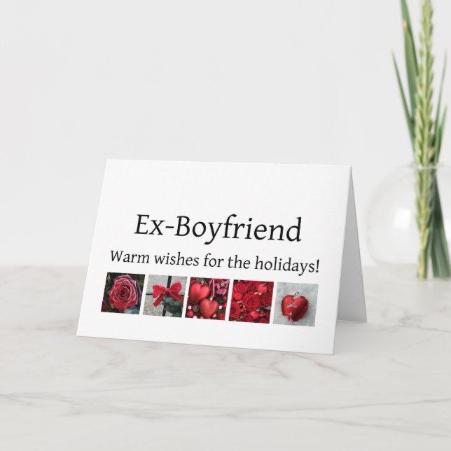 Ex-Boyfriend  Merry Christmas card (Front)
