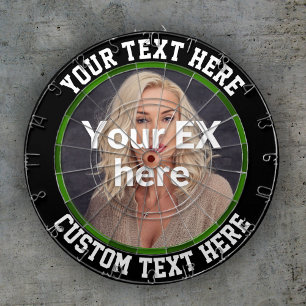 Ex girlfriend wife boyfriend breakup stress relief dartboard