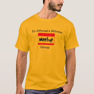 Ex-JW Meetup Group T-shirt