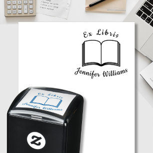 Ex Libris Library Custom Teacher Name And Book Self-inking Stamp