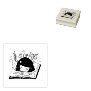 Ex Libris Rubber Stamp With Your Name