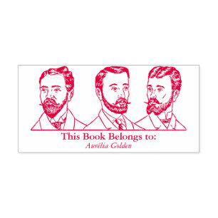 Ex Libris - Three Man v5 Self-inking Stamp