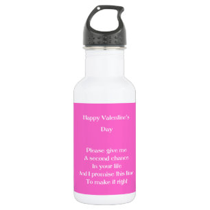Ex-lover valentine's day 532 ml water bottle