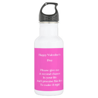 Ex-lover valentine's day 532 ml water bottle