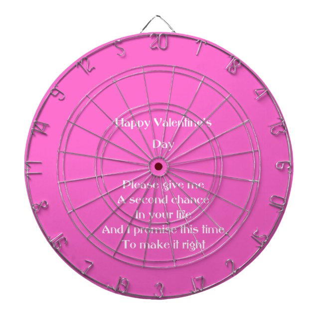 Ex-lover valentine's day dartboard (Front)