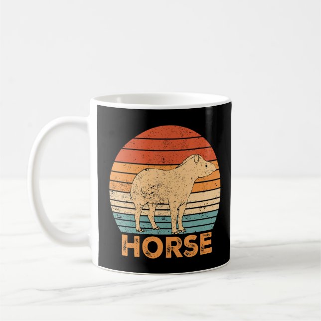 Ex Mormon Tapir Horse LDS Retro Exmo Horse_3  Coffee Mug (Left)