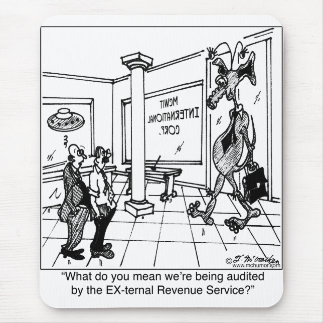 EX-ternal Revenue Service? Mouse Pad (Front)