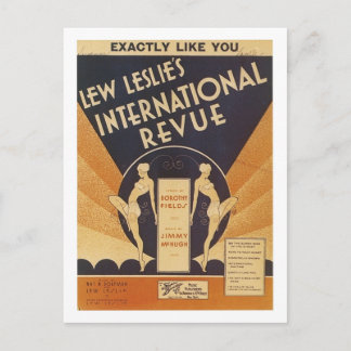 Exactly Like You Int'l Review Songbook Cover Postcard