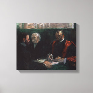 Examination at the Faculty of Medicine, 1901 Canvas Print