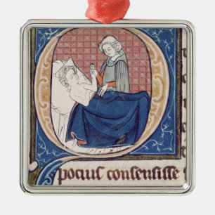 Examining a Patient Metal Tree Decoration