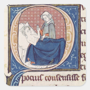 Examining a Patient Square Sticker