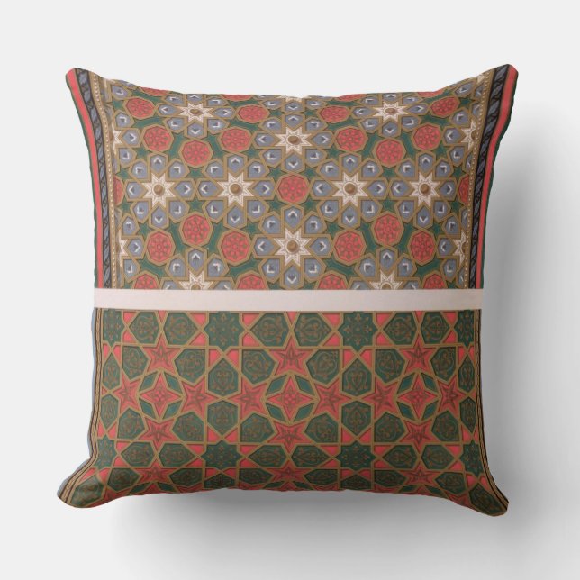 Examples of ceiling decorations, from 'Arab Art as Cushion (Front)