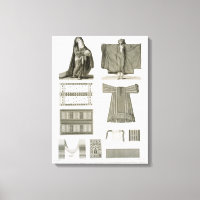 Examples of Silk and Egyptian Costumes, from 'Desc
