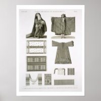 Examples of Silk and Egyptian Costumes, from 'Desc