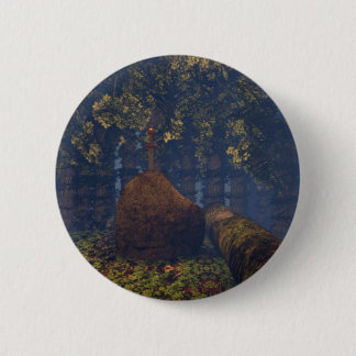 Excalibur 6 Cm Round Badge
