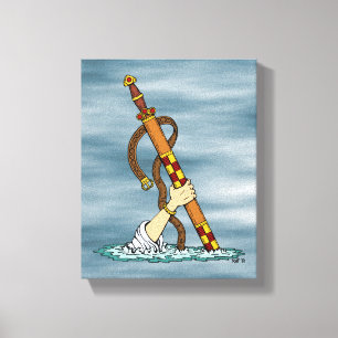 Excalibur Canvas Print