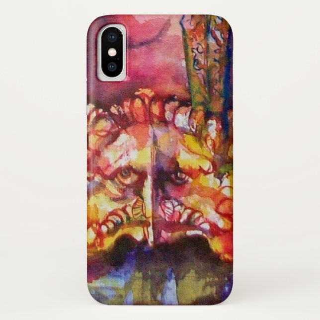 EXCALIBUR Grotesque Lion  Red Yellow Fantasy Case-Mate iPhone Case (Back)