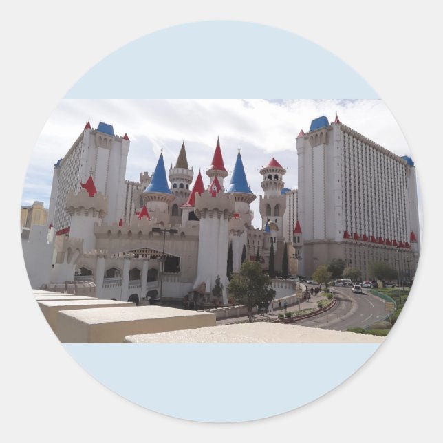 Excalibur Hotel #1 Stickers (Front)