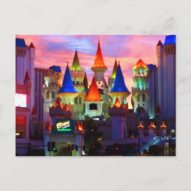 Excalibur Hotel #2 Postcard (Front)