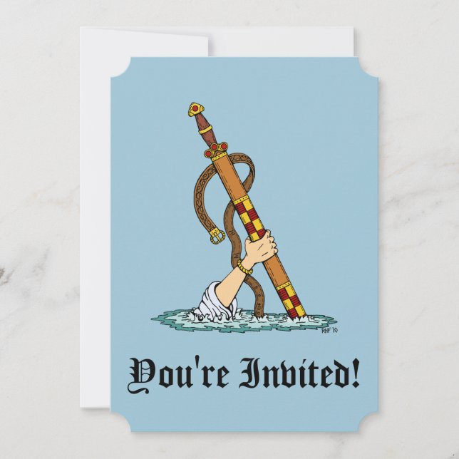 Excalibur Invitation (Front)