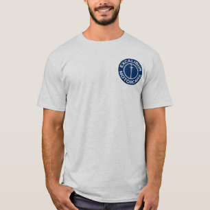Excalibur Motorcars Blue logo T-Shirt