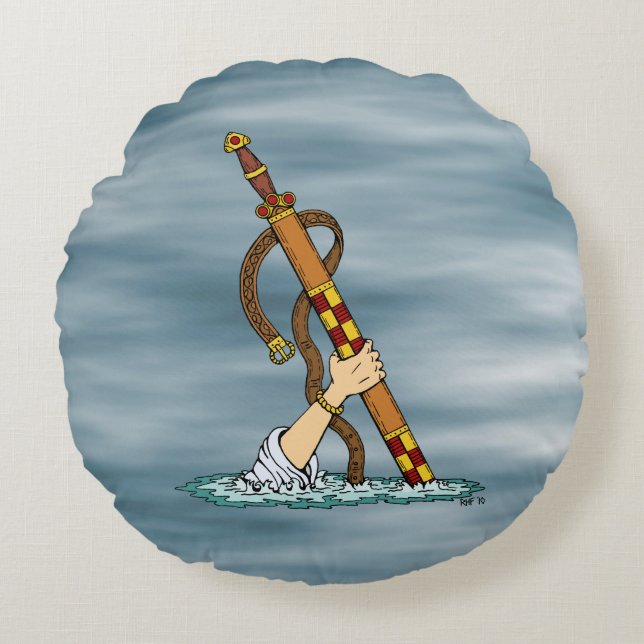 Excalibur Round Cushion (Front)