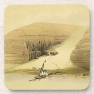 Excavated Temple of Abu Simbel, from "Egypt and Nu Coaster