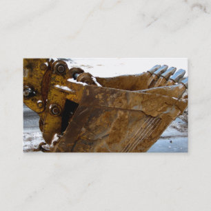 Excavating septic system construction remodeling business card