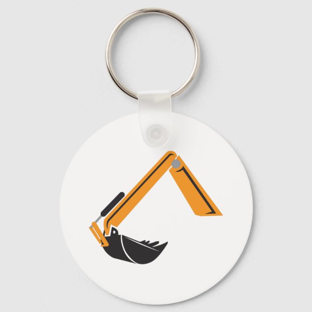 EXCAVATOR ARM KEY RING (Front)