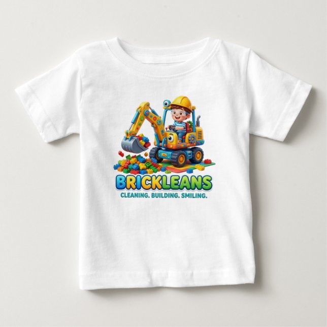 EXCAVATOR BABY T-Shirt (Front)