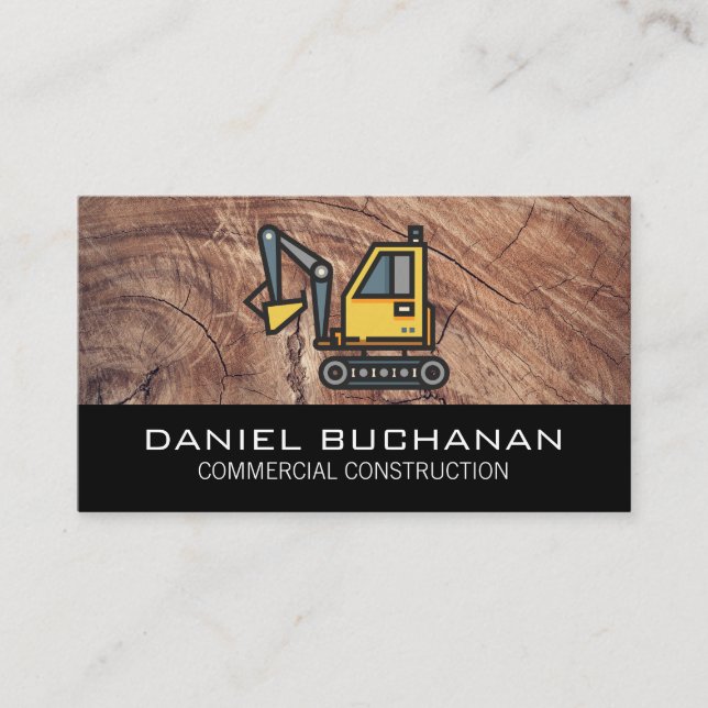 Excavator Business Card (Front)