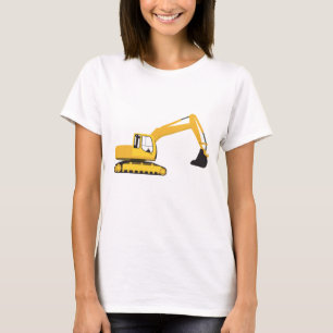 Excavator Construction Truck T-Shirt