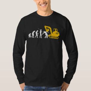 Excavator Driver Excavator Guide Construction Work T-Shirt