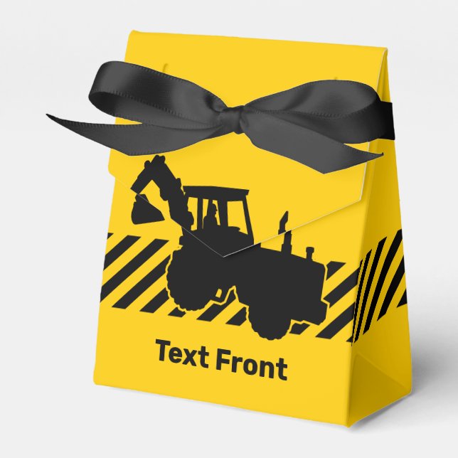 Excavator Favour Box (Front Side)