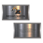 Excavator Logo | Metal  