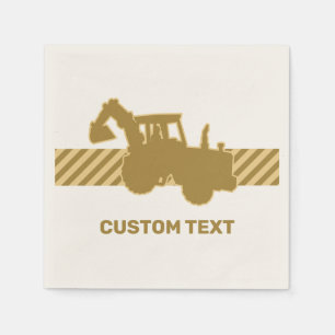 Excavator Napkin