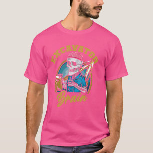 Excavator Operator Skeleton Digger Heavy - Excavat T-Shirt