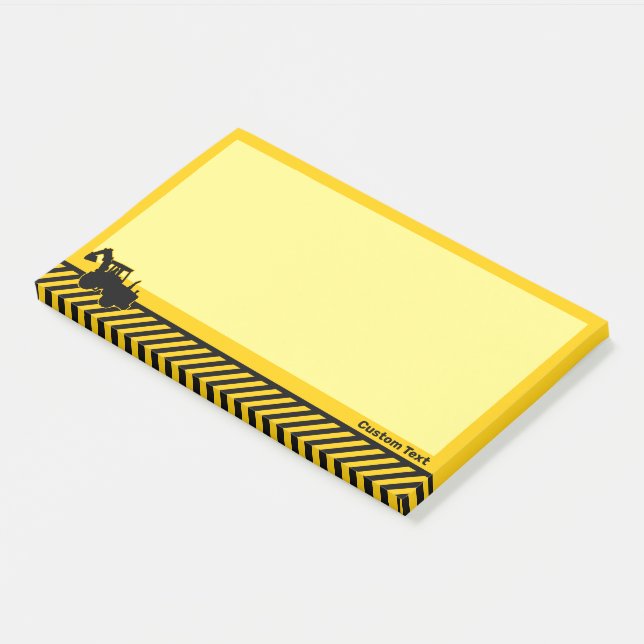 Excavator Post-it Notes (Angled)