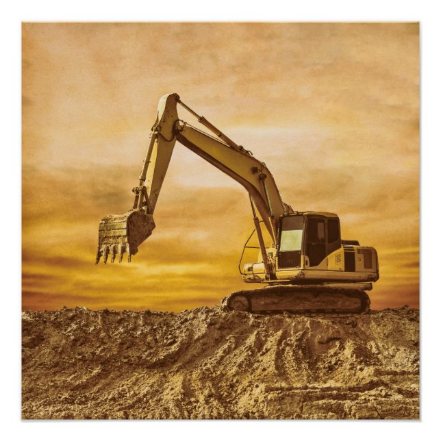 Excavator Poster (Front)