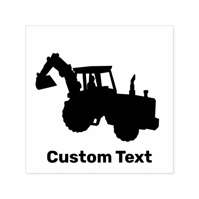 Excavator Self-inking Stamp (Design)