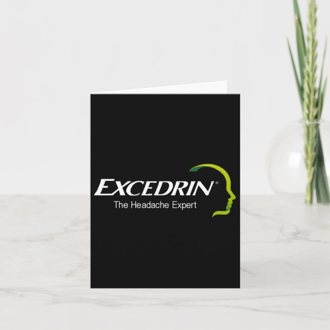 Excedrin Funny Group Nurse Pharmacy Halloween Cost Card (Front)