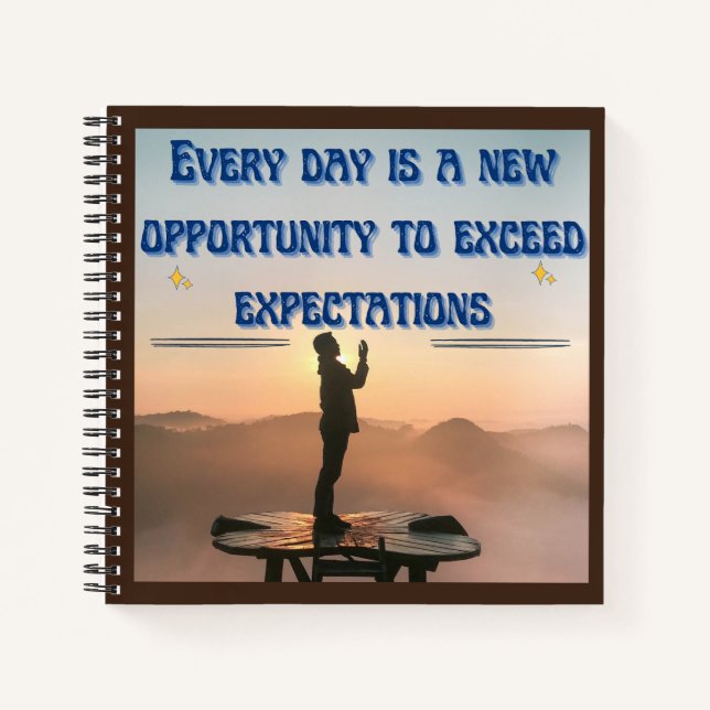 Exceed Daily:  Notebook (Front)