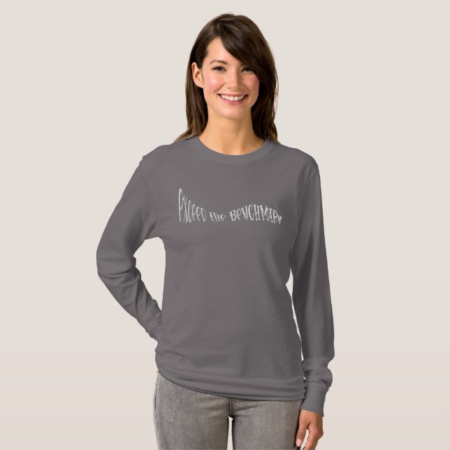 Exceed the Benchmark T-Shirt (Front Full)