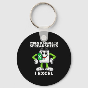 Excel Coworker Birthday Employee Farewell Goodbye  Key Ring