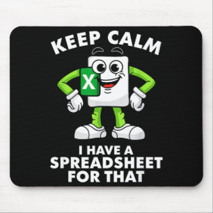 Excel Coworker Employee Farewell Goodbye Birthday  Mouse Pad