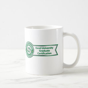 Excel University Graduate Certification mub Coffee Mug