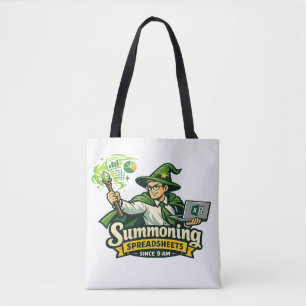 Excel Wizard Funny Office Tote Bag Corporate Hum