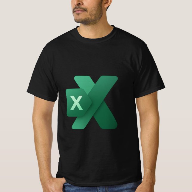 Excel Wizard T-Shirt – Funny Spreadsheet Master De (Front)